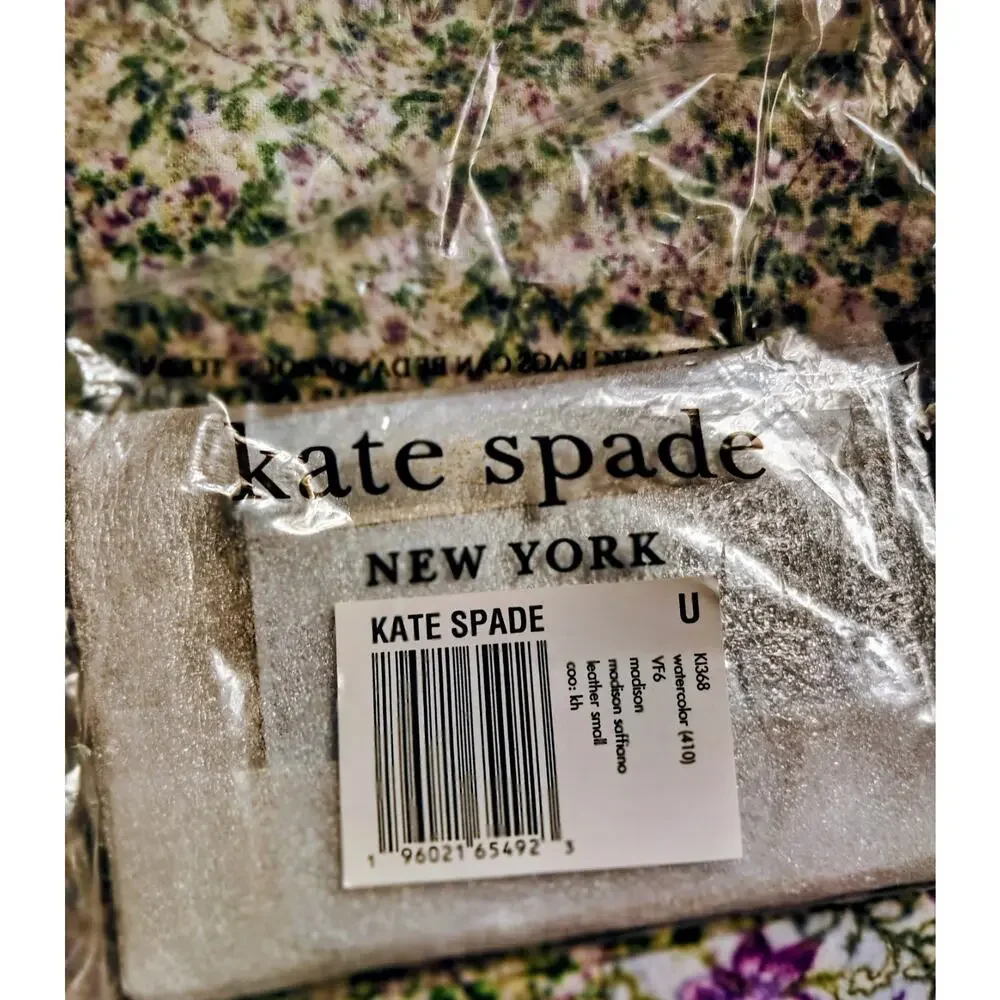 Kate Spade Card Holder Light Blue NWT